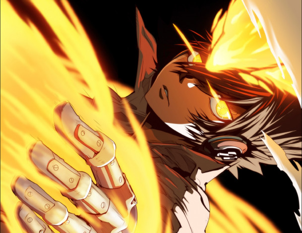 Обои картинки фото аниме, katekyo hitman reborn, савада