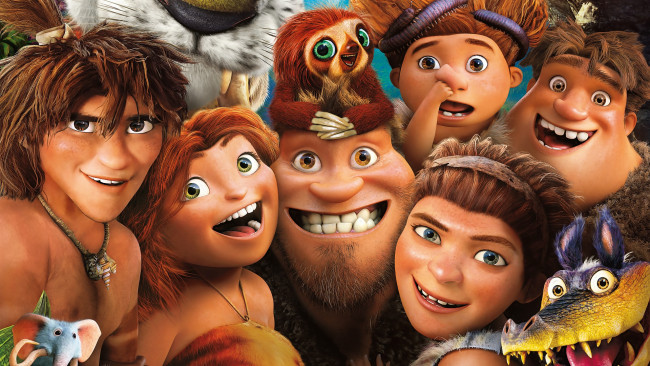 Обои картинки фото the croods, мультфильмы, персонажи