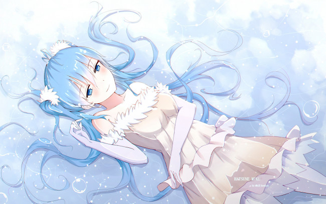 Обои картинки фото аниме, vocaloid, hatsune, miku