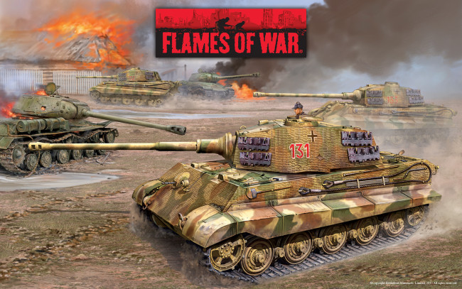 Обои картинки фото видео игры, flames of war, стратегия, игра, flames, of, war