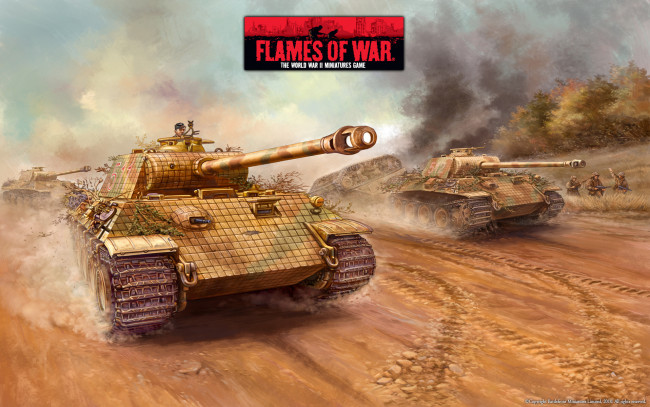 Обои картинки фото видео игры, flames of war, стратегия, игра, flames, of, war