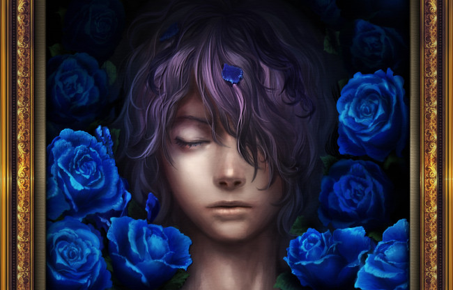 Обои картинки фото аниме, ib, гарри