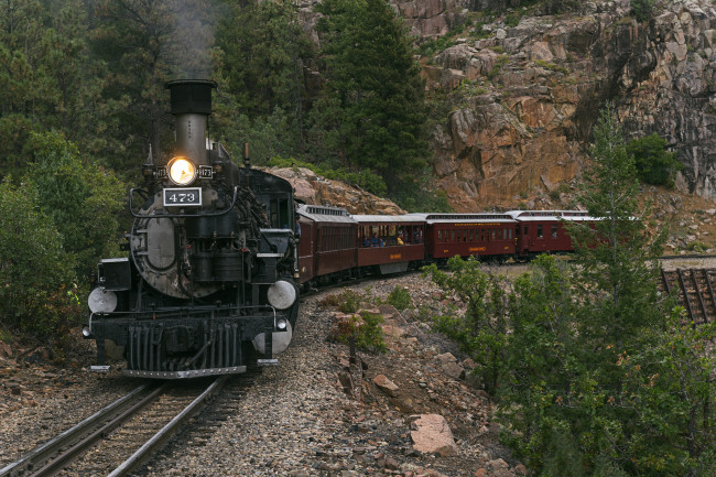 Обои картинки фото техника, паровозы, локомотив, состав