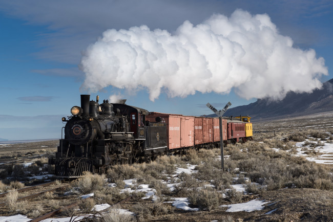 Обои картинки фото техника, паровозы, локомотив, состав