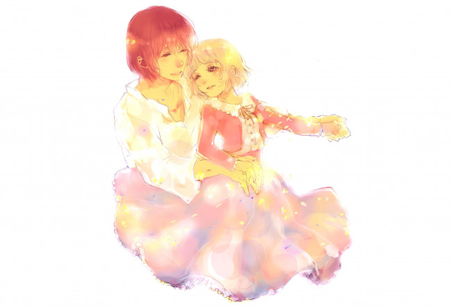 Обои картинки фото аниме, howl`s moving castle, пара