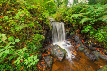 Картинка природа водопады простор