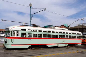 Картинка техника трамваи трамвай рельсы