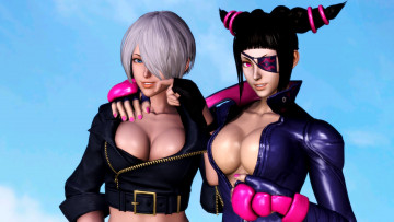 Картинка 3д+графика фантазия+ fantasy девушки взгляд фон