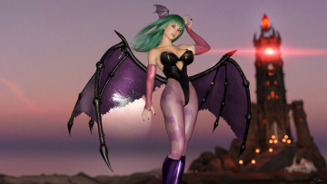 Картинка 3д+графика существа+ creatures фон взгляд девушка