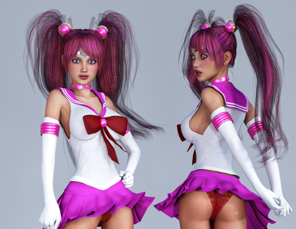 Обои картинки фото 3д графика, люди , people, девушка, взгляд, фон