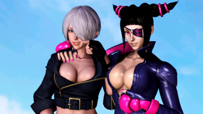 Обои картинки фото 3д графика, фантазия , fantasy, девушки, взгляд, фон