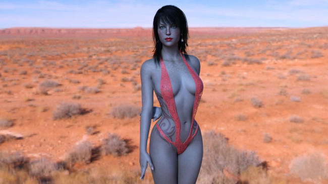 Обои картинки фото 3д графика, люди , people, фон, девушка, взгляд