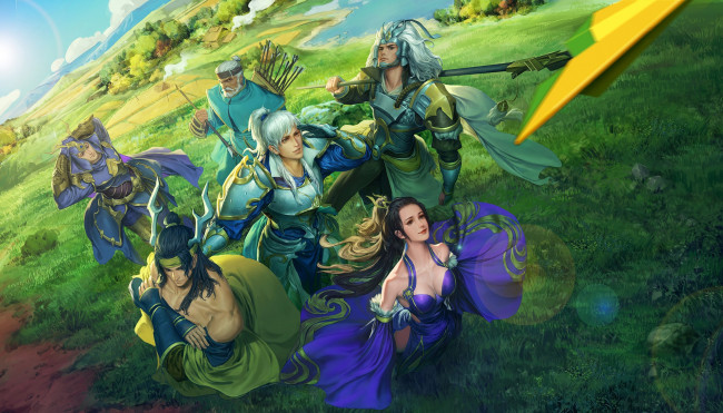 Обои картинки фото фэнтези, люди, герои