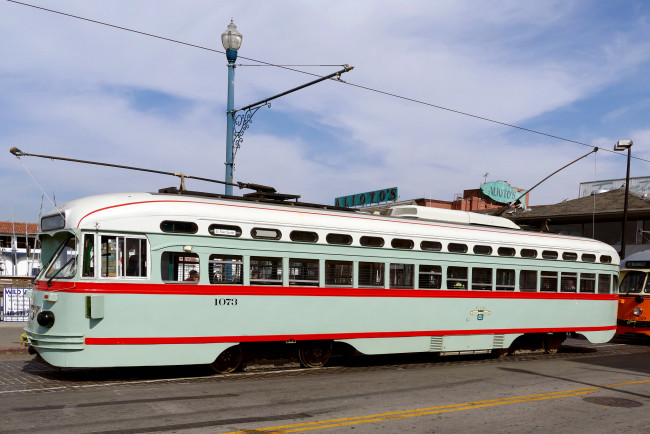 Обои картинки фото техника, трамваи, трамвай, рельсы