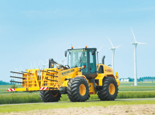 обоя техника, фронтальные погрузчики, new, holland