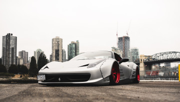 Картинка автомобили ferrari 458 spider