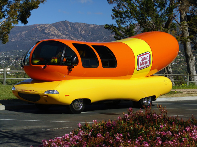 Обои картинки фото автомобили, -unsort, oscar, mayer, wienermobile