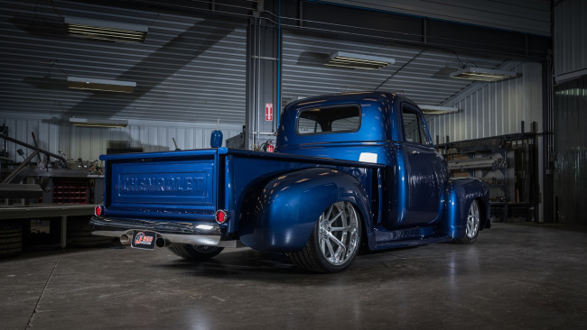 Обои картинки фото автомобили, chevrolet, 1954, pickup