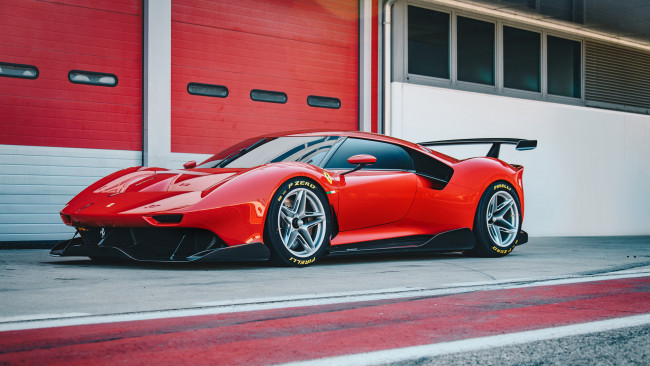 Обои картинки фото автомобили, ferrari, p80
