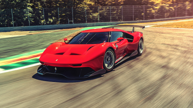 Обои картинки фото автомобили, ferrari, p80