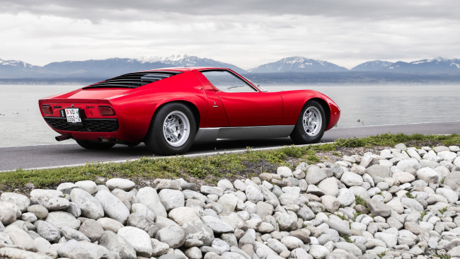 Обои картинки фото автомобили, lamborghini, miura