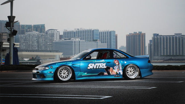 Обои картинки фото автомобили, nissan, datsun, silvia, s14