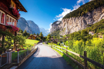 Картинка lauterbrunnen switzerland города -+улицы +площади +набережные