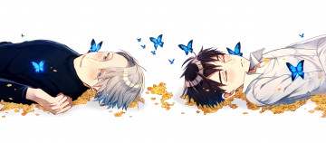 Картинка аниме yuri+on+ice юрий на льду