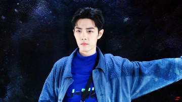 Картинка мужчины xiao+zhan актер рубашка жест