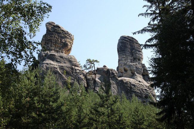 Обои картинки фото заповедник чешский рай, природа, горы, заповедник, чешский, рай