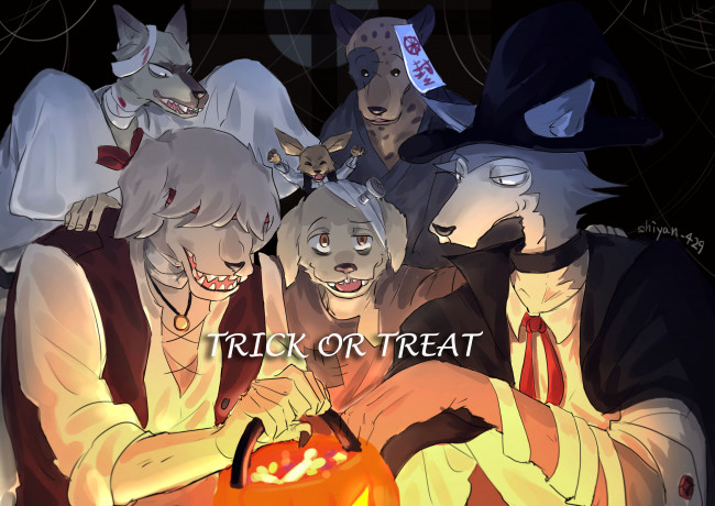 Обои картинки фото аниме, beastars