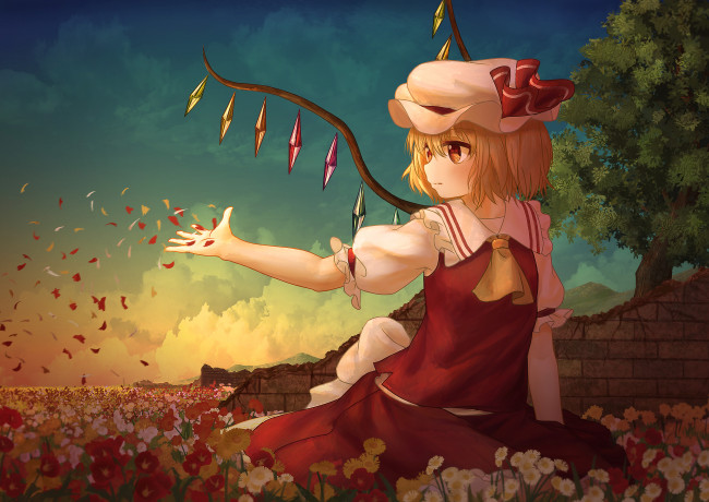 Обои картинки фото аниме, touhou, тоухоу