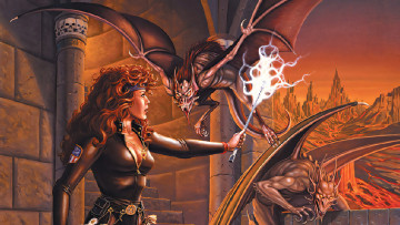 обоя фэнтези, _larry elmore, larry, elmore