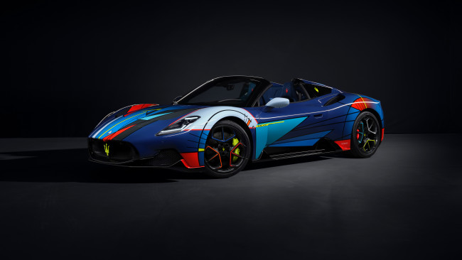 Обои картинки фото maserati mc20 cielo opera darte 2024, автомобили, maserati, mc20, cielo, opera, darte, 2024, мазерати, спортивный, суперкар