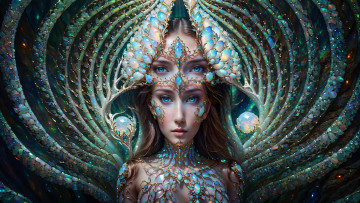 Картинка 3д+графика фантазия+ fantasy нейросети графика нейроарт ai art нейронные сети рисунки нейро искусство нейрографика graphics neuroart neural networks drawings neuro neurography