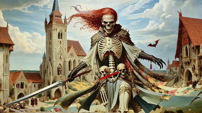 Обои картинки фото фэнтези, нежить, нейросети, графика, нейроарт, ai, art, нейронные, сети, рисунки, нейро, искусство, нейрографика, graphics, neuroart, neural, networks, drawings, neuro, neurography