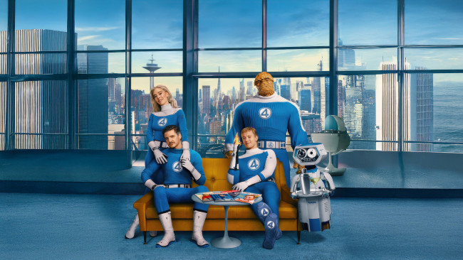 Обои картинки фото кино фильмы, the fantastic four,  first steps, the, fantastic, four, first, steps