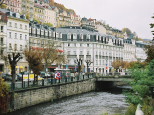 Картинка карловы вары города улицы площади набережные