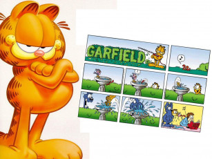 Картинка мультфильмы garfield