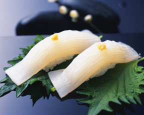 Картинка еда рыба морепродукты суши роллы