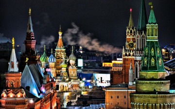 Картинка города москва россия