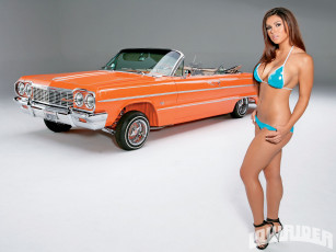 Картинка автомобили авто девушками