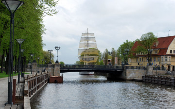 Картинка клайпеда литва города мосты