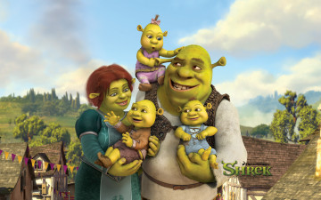 Картинка мультфильмы shrek forever after
