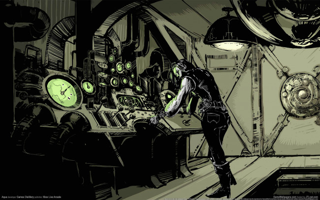 Обои картинки фото aqua, видео, игры, naval, warfare