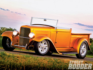 Картинка 1932 ford roadster pickup автомобили custom pick up