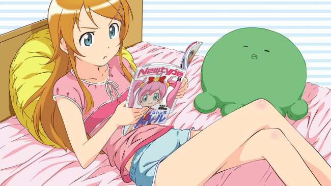 Обои картинки фото аниме, oreimo