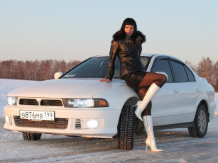 Картинка автомобили авто девушками