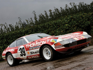 Картинка автомобили ferrari ретро