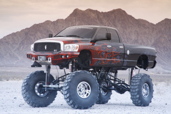 Картинка автомобили custom pick up ram